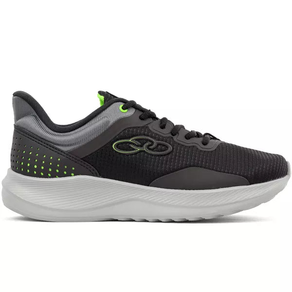 Tênis Olympikus Zex – Preto+Chumbo Black