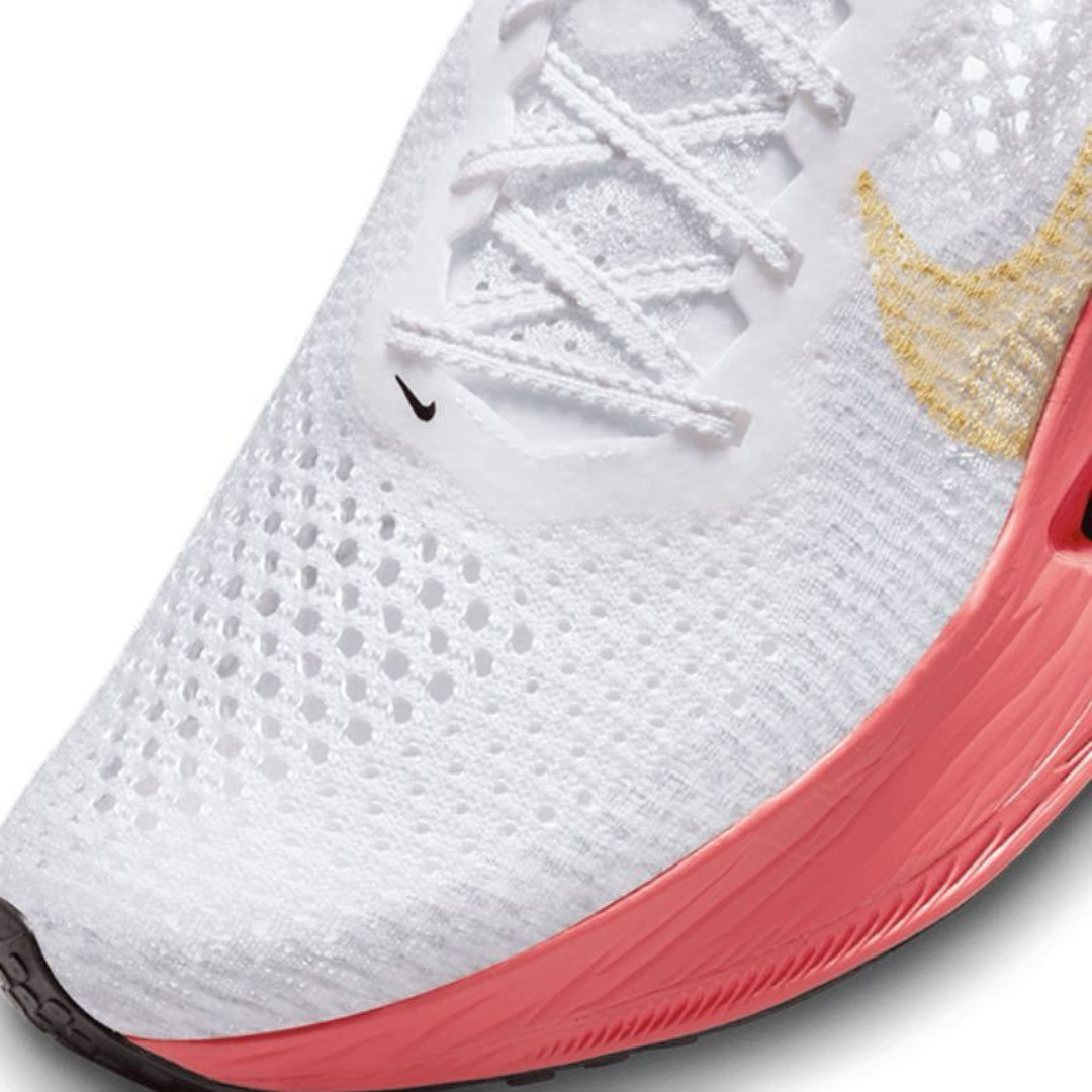 Tênis Air Zoom X Vaporfly Next%3 White – Pink Elegante