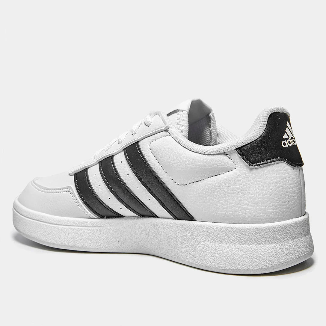 Adidas Breaknet Feminino – Branco+Preto Black