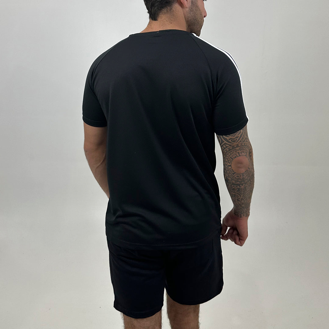 Camiseta Dry Fit III Listras – Ombro Elegante