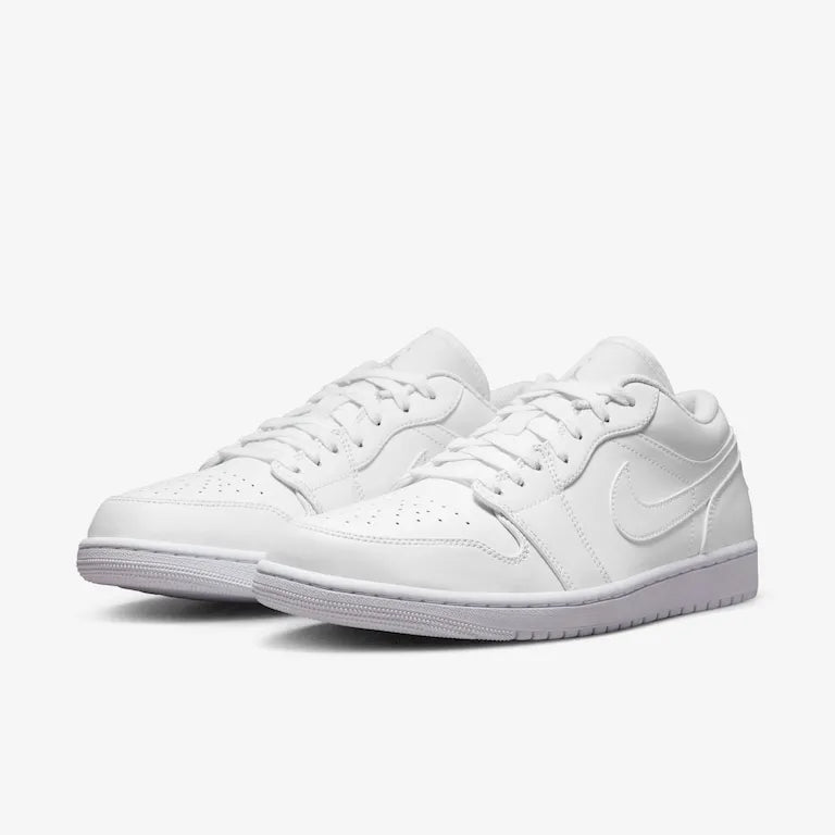 Air Jordan 1 Low Triple – White Clean
