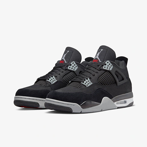 Air Jordan 4 Black – Canvas Confortável