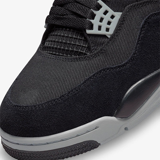 Air Jordan 4 Black – Canvas Confortável