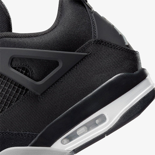 Air Jordan 4 Black – Canvas Confortável