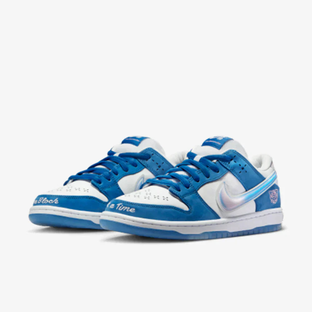 Born x Raised x SB Dunk Low One Block At A – Time Confortável