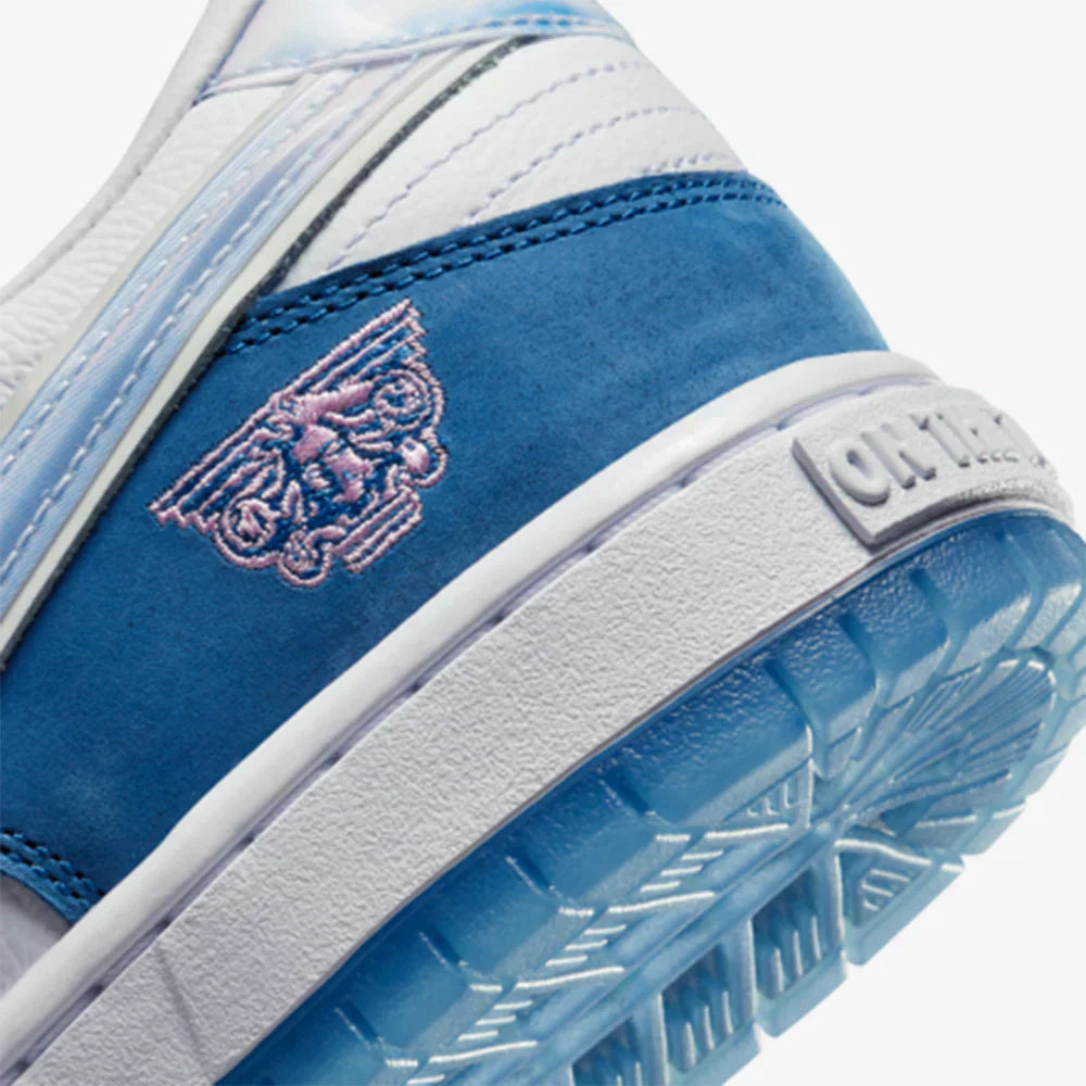 Born x Raised x SB Dunk Low One Block At A – Time Confortável