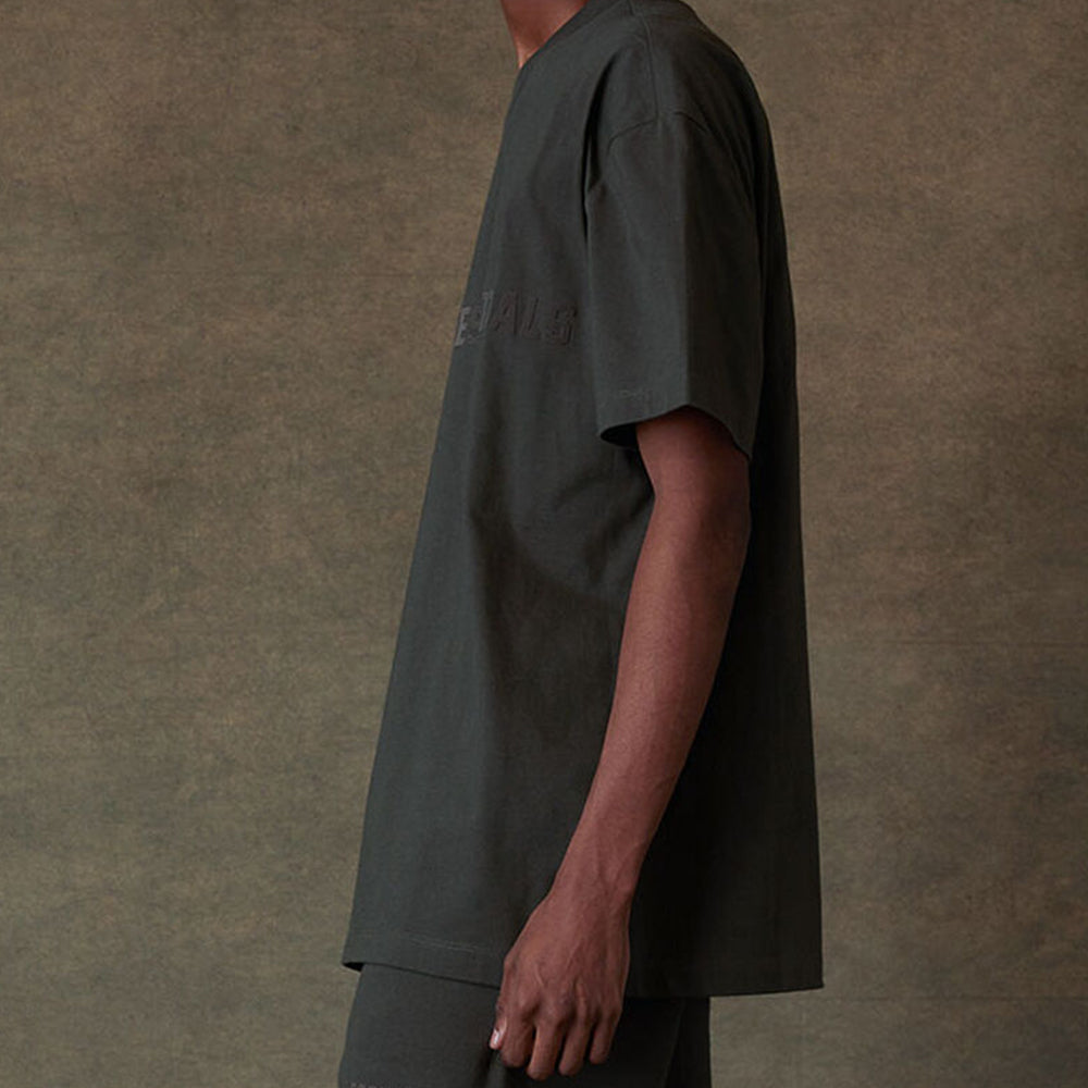 Camiseta Fear Of God Essentials Off – Black