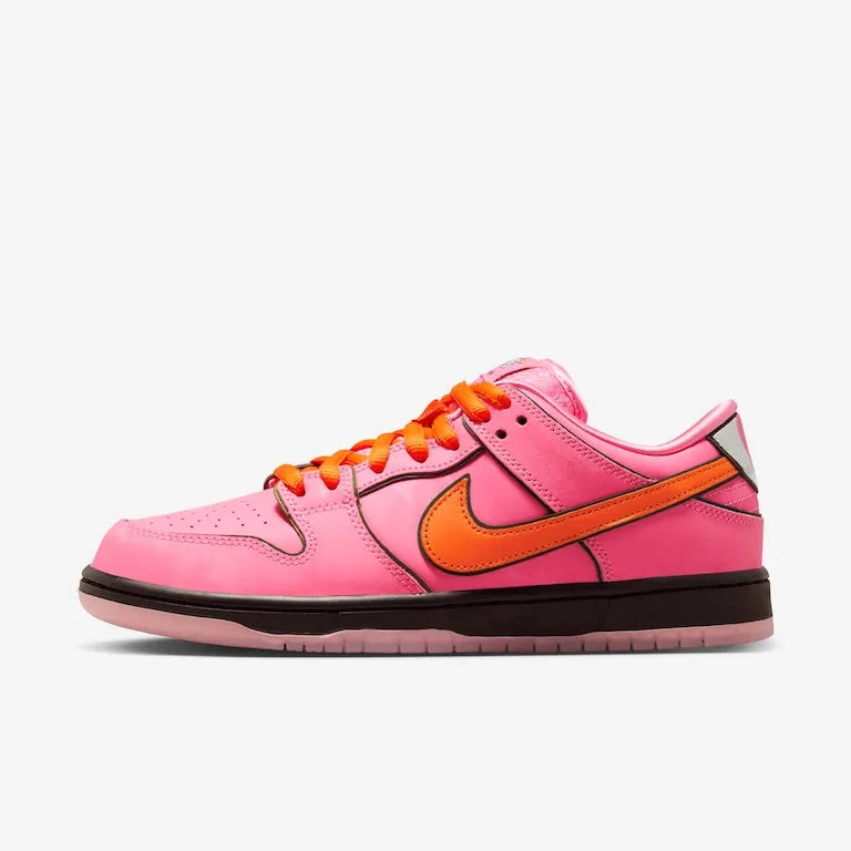 The Powerpuff Girls x SB Dunk Low – Blossom Exclusivo