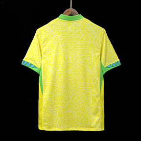 Camisa Brasil – Amarela Elegante