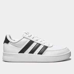 Adidas Breaknet Feminino – Branco+Preto Black