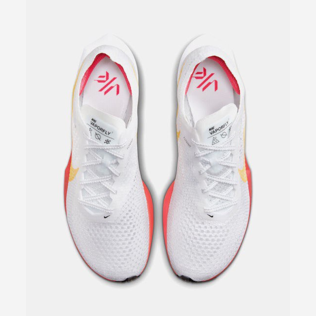 Tênis Air Zoom X Vaporfly Next%3 White – Pink Elegante