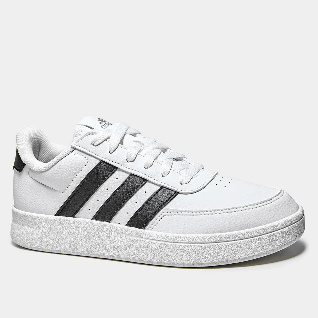 Adidas Breaknet Feminino – Branco+Preto Black