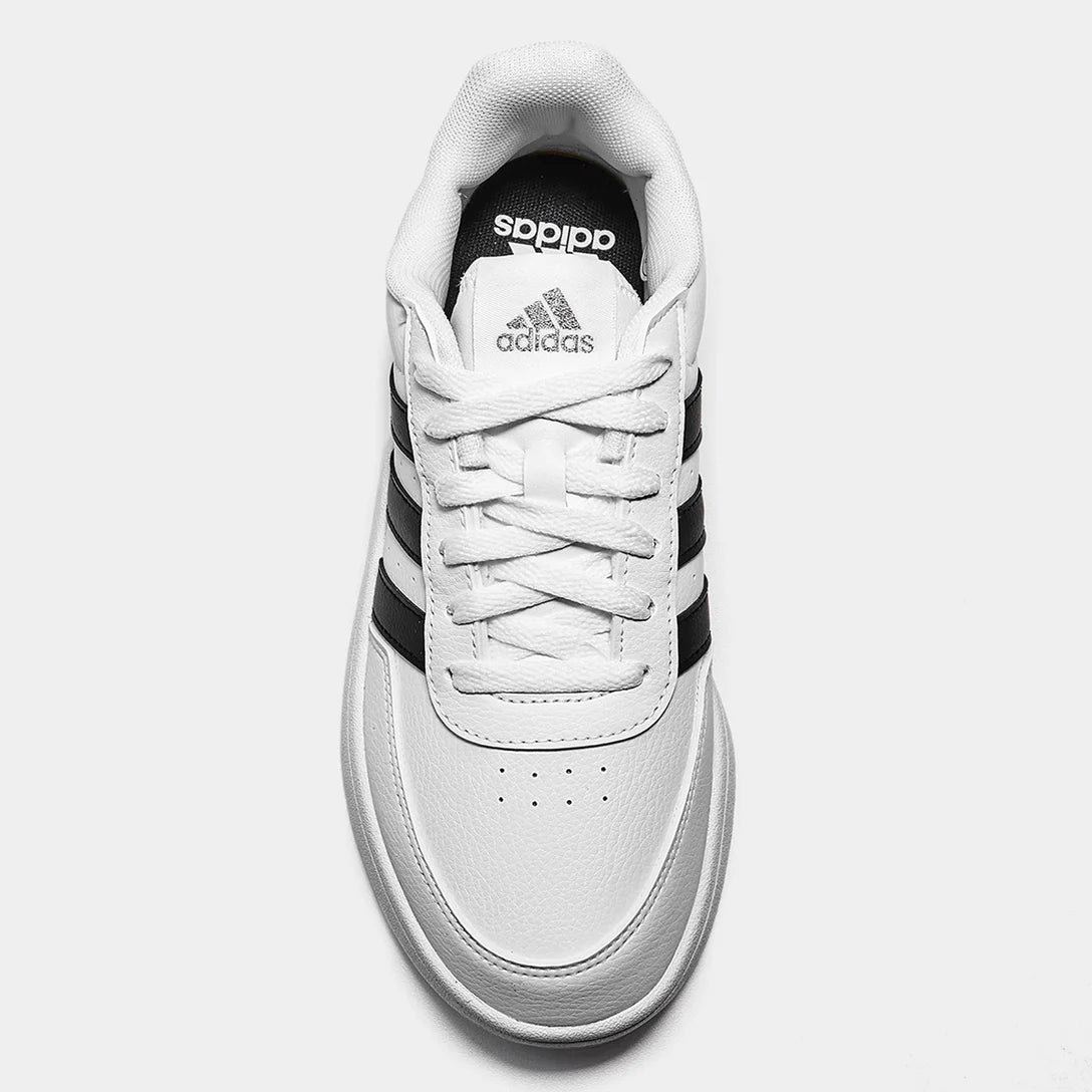 Adidas Breaknet Feminino – Branco+Preto Black
