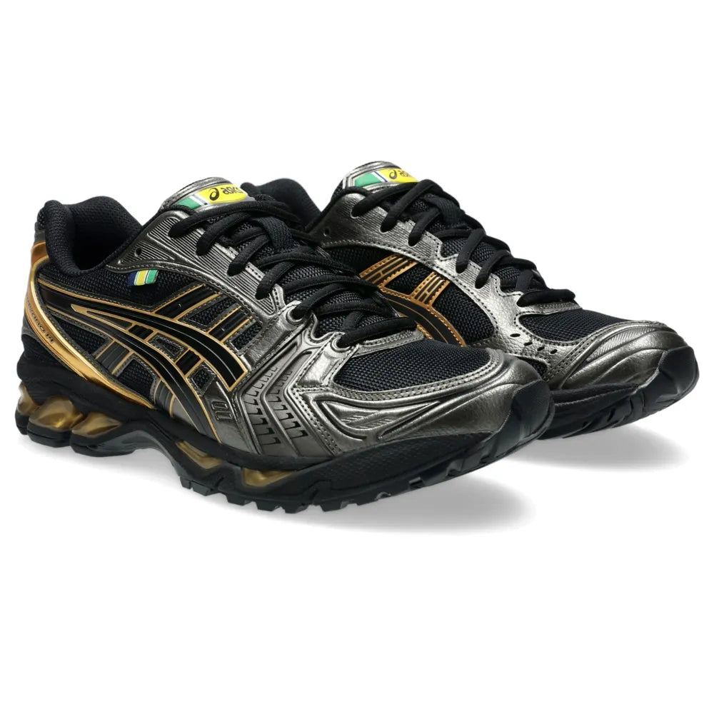 GEL-Kayano 14 Senna - Unissex - Preto com Dourado