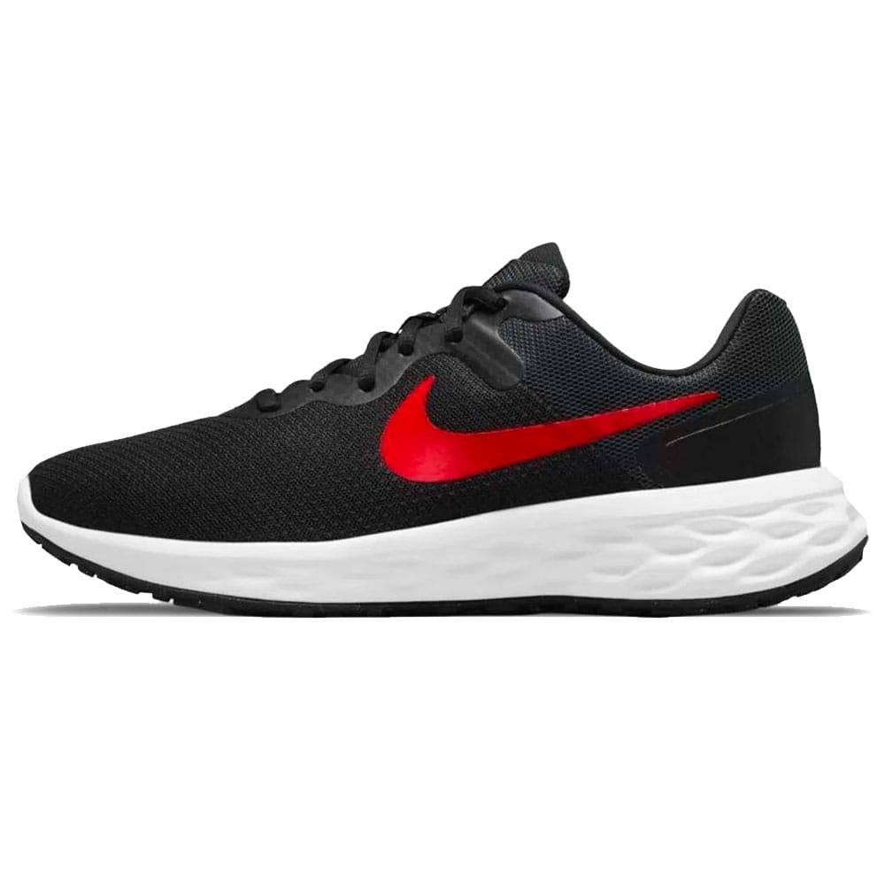 TÊNIS NIKE REVOLUTION 6 – PRETO+VERMELHO Black