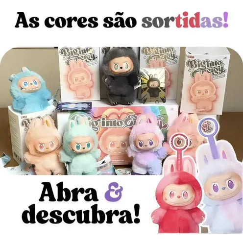 Chaveiro Labubu Pelucia Brinquedo Surpresa – Colecionavel Confortável