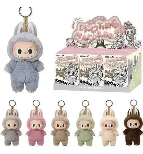 Chaveiro Real Labubu V1 V2 Blind Box Sit Party Action – Popmar Confortável