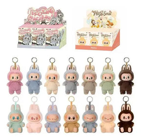 Chaveiro Real Labubu V1 V2 Blind Box Sit Party Action – Popmar Confortável
