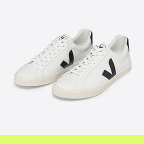 ESPLAR LEATHER WHITE – BLACK