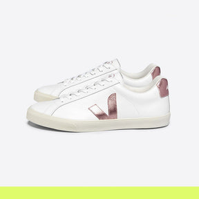 ESPLAR LEATHER WHITE – PINK Elegante