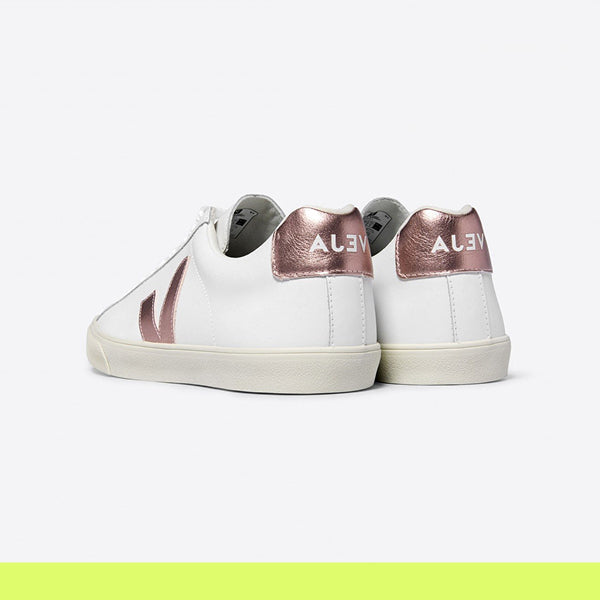 ESPLAR LEATHER WHITE – PINK Elegante