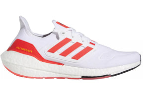 Ultraboost 22 – White Vivid Red Clean
