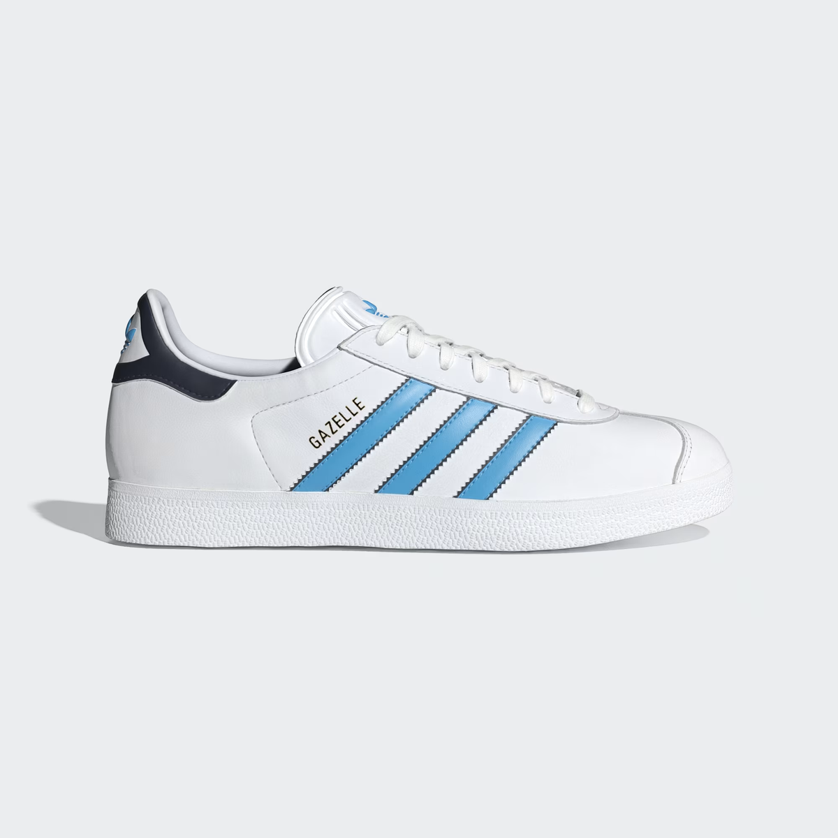 Gazelle Indoor Branco com – Azul Royal