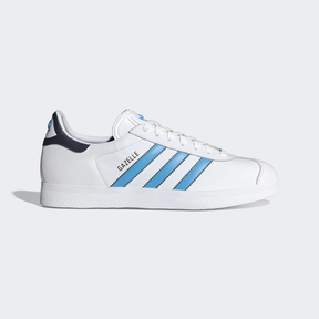 Gazelle Indoor Branco com – Azul Royal