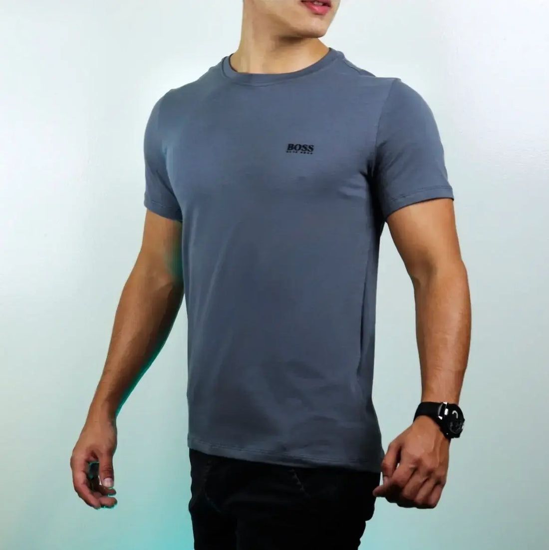 Camiseta ALGODÃO Premium Hugo – Boss Elegante