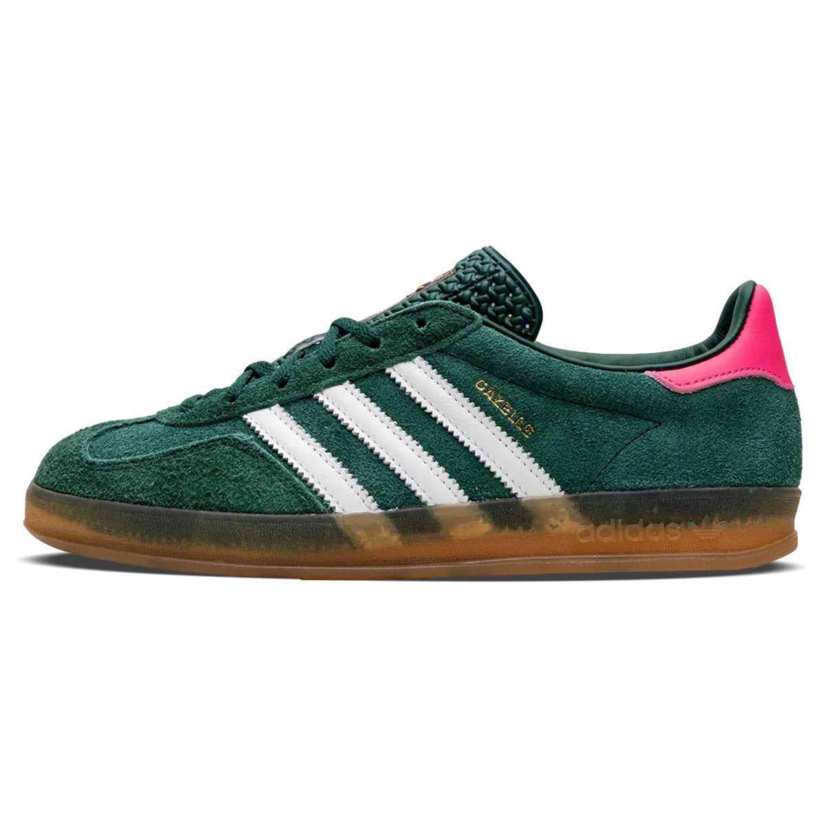 Tênis Gazelle Feminino "Collegiate Green" – Verde Premium
