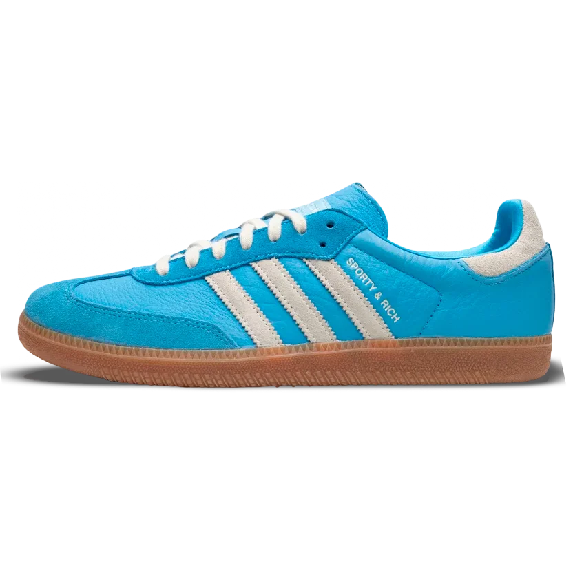 Samba OG x Sporty & Rich "Blue Rush" – Azul Royal