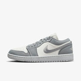Air Jordan 1 Low Light Steel – Grey Premium