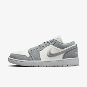 Air Jordan 1 Low Light Steel – Grey Premium