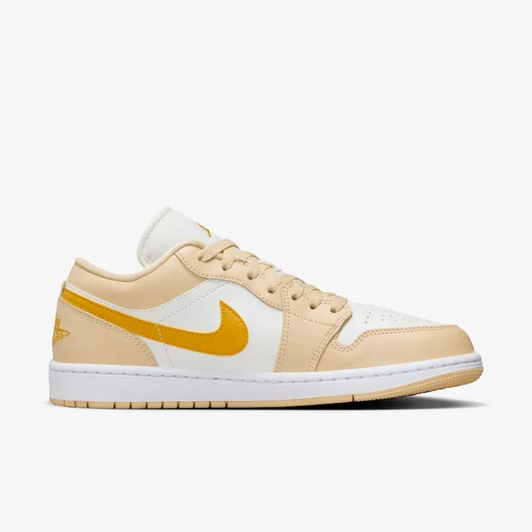 Air Jordan 1 Low Pale Vanilla White Yellow – Ochre Confortável