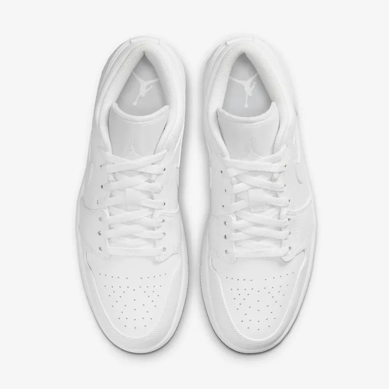 Air Jordan 1 Low Triple – White Clean