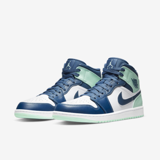 Air Jordan 1 Mid Blue – Mint Elegante