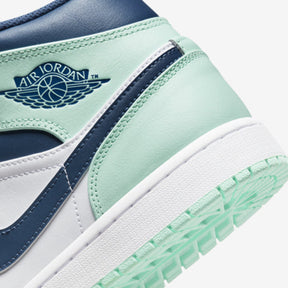 Air Jordan 1 Mid Blue – Mint Elegante