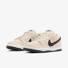 Albino & Preto x SB Dunk Low Pearl – White Clean