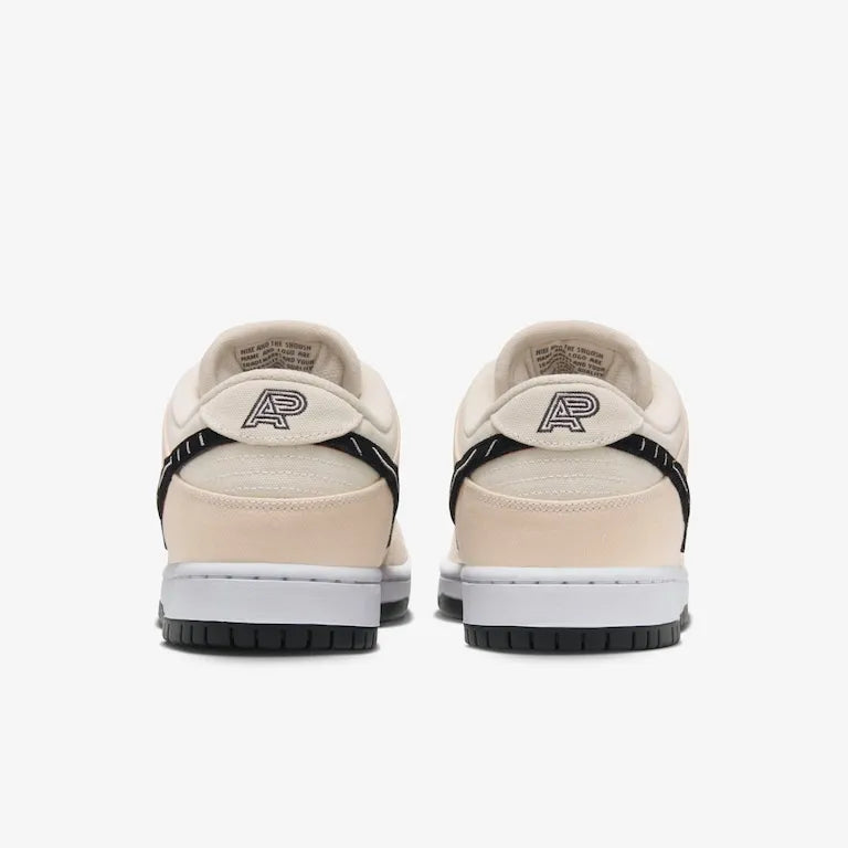 Albino & Preto x SB Dunk Low Pearl – White Clean