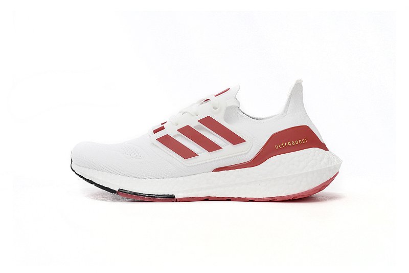 Ultraboost 22 – White Vivid Red Clean