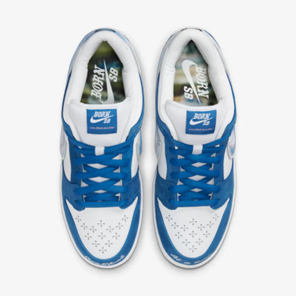 Born x Raised x SB Dunk Low One Block At A – Time Confortável