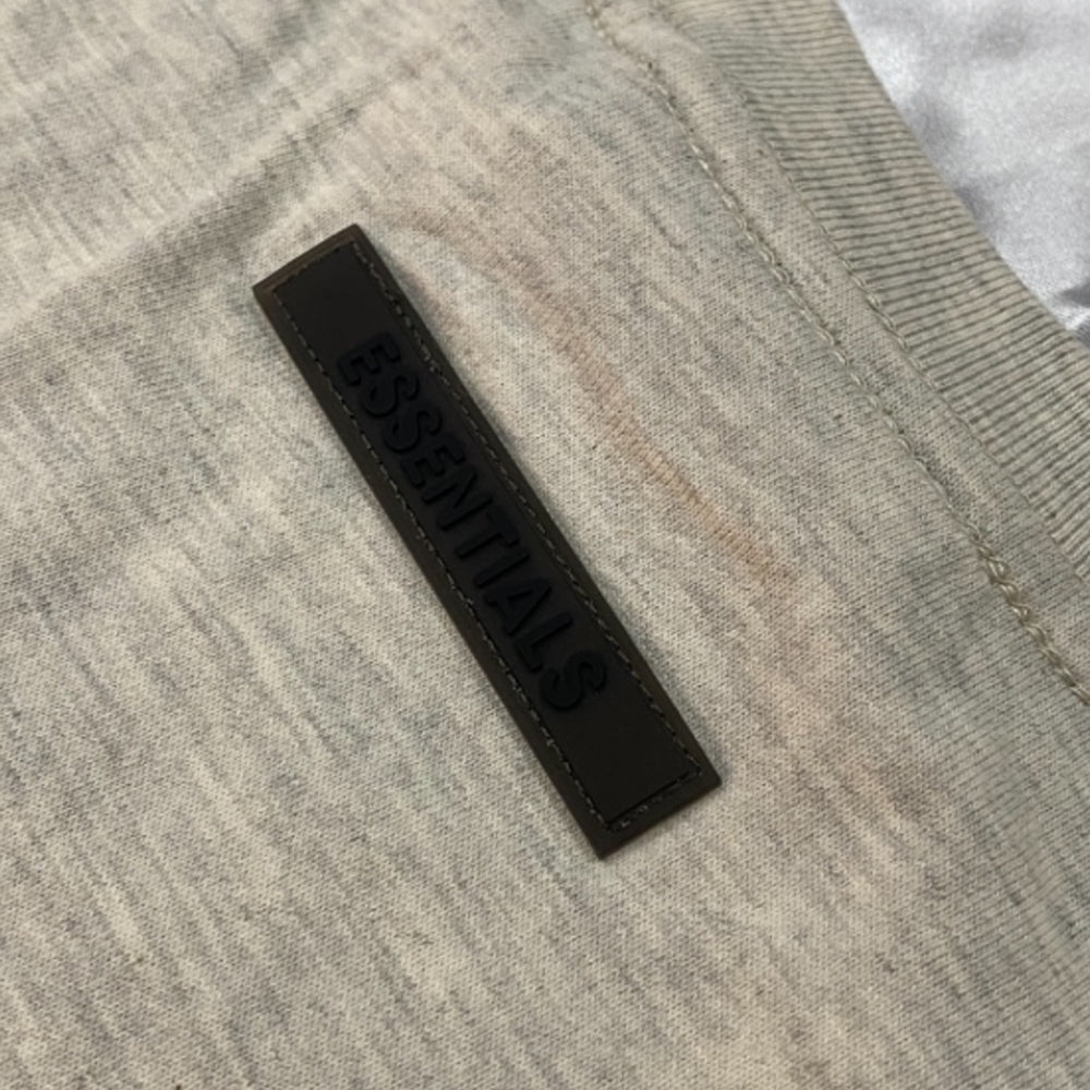 Camiseta Fear Of God Essentials Light Heather – Oatmeal Clássico