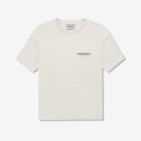 Camiseta Fear Of God Essentials Light Heather – Oatmeal Clássico