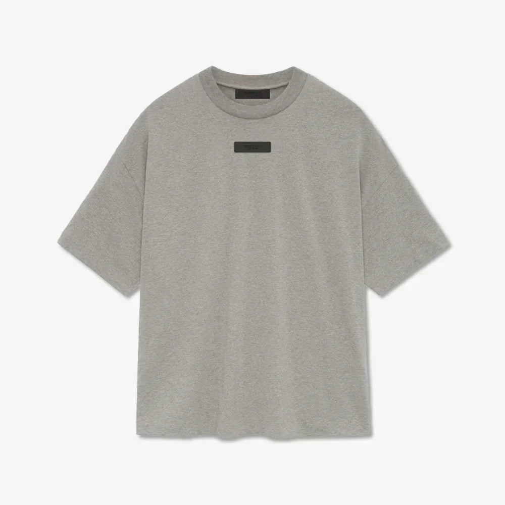 Camiseta Fear of God Essentials S/S Heather – Grey Premium
