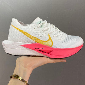Tênis Air Zoom X Vaporfly Next%3 White – Pink Elegante