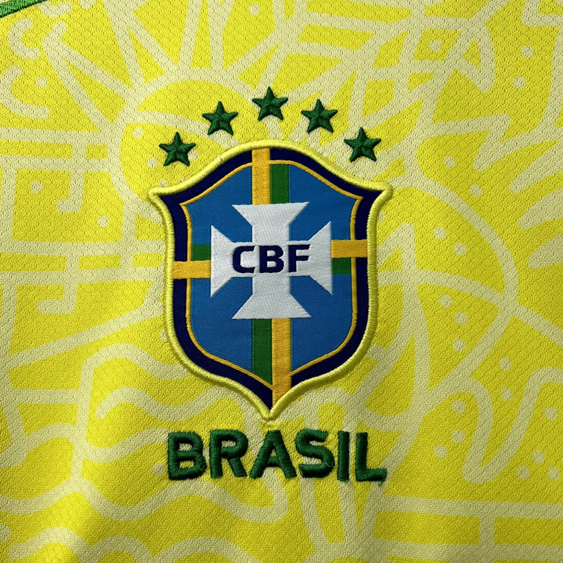 Camisa Brasil – Amarela Elegante