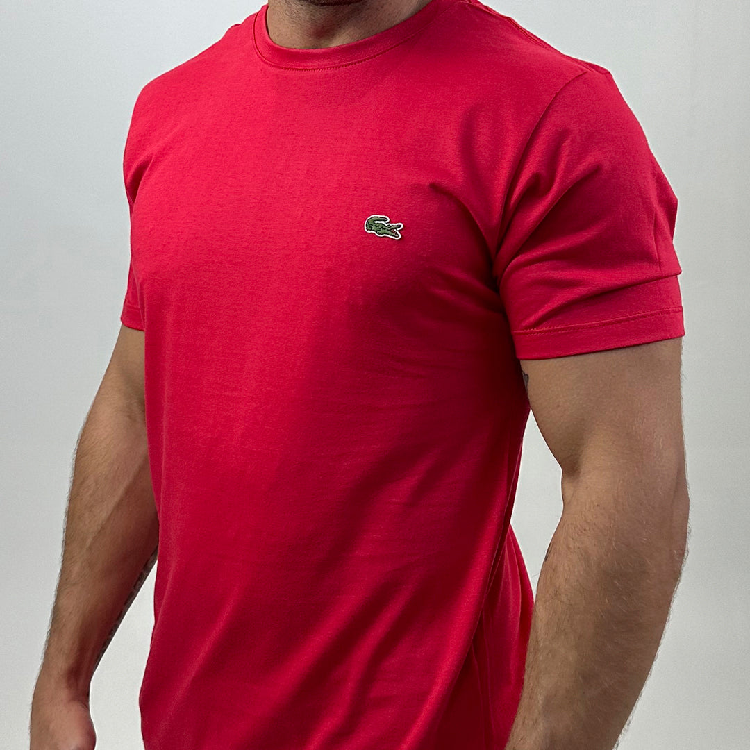Camiseta ALGODÃO Premium – Lacoste Confortável