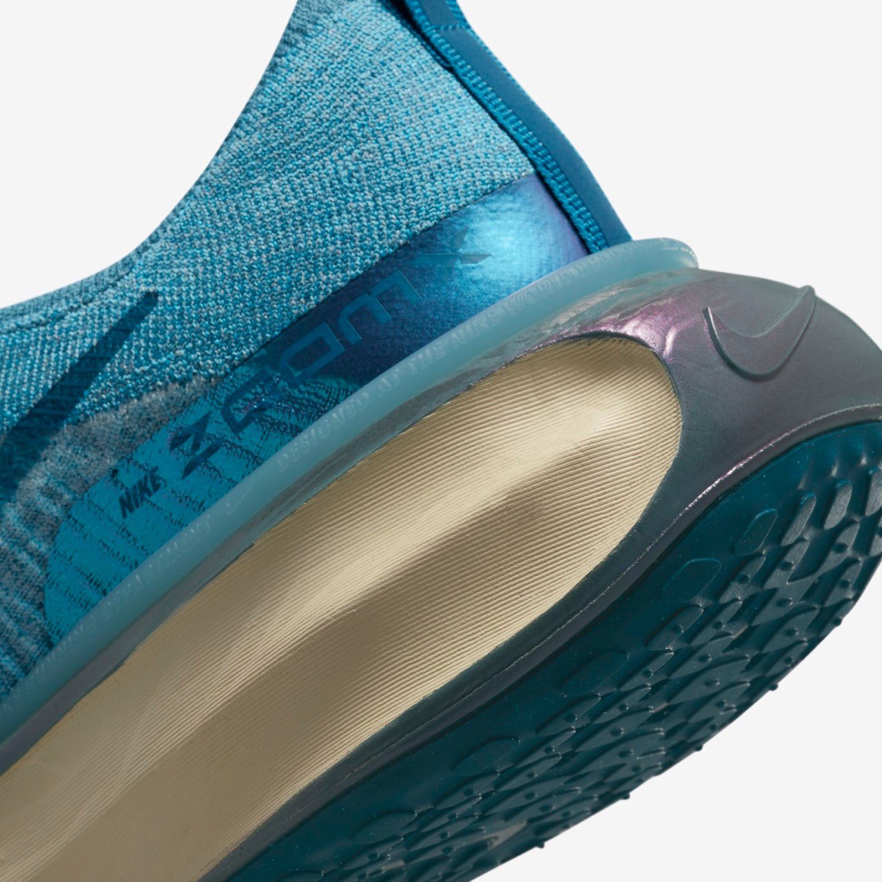 Tênis invencible X Run 3 Noise Aqua Green – Abyss Elegante