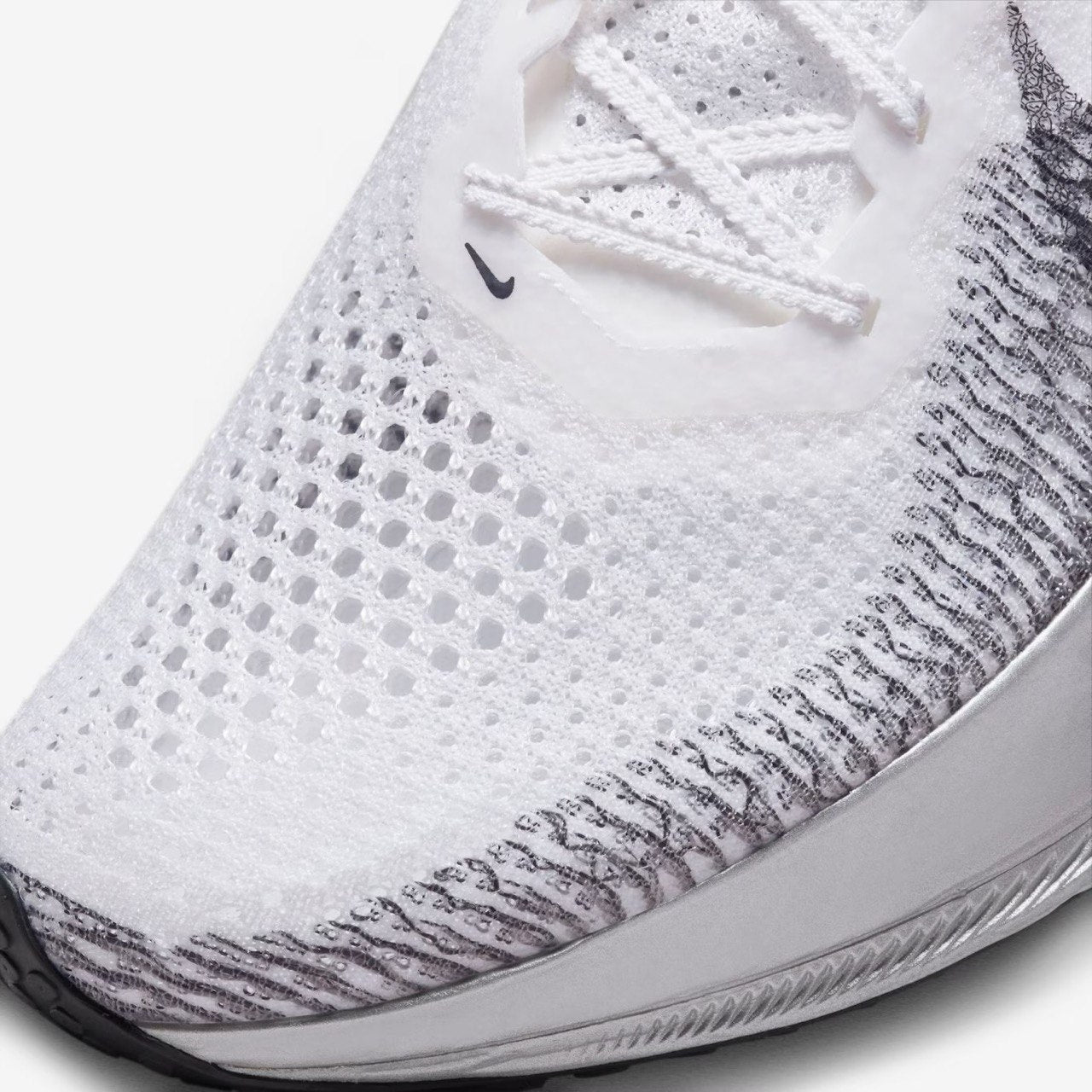 TênisAir Zoom X Vaporfly Next%3 White Particle – Grey Premium