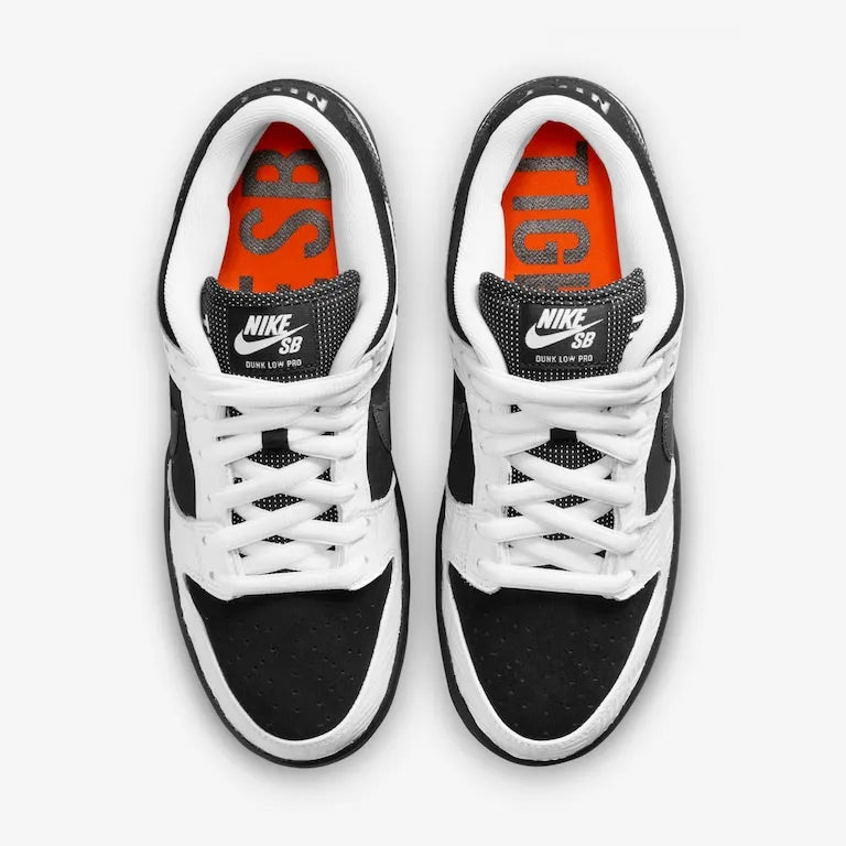 TIGHTBOOTH x SB Dunk Low Black – White Clean